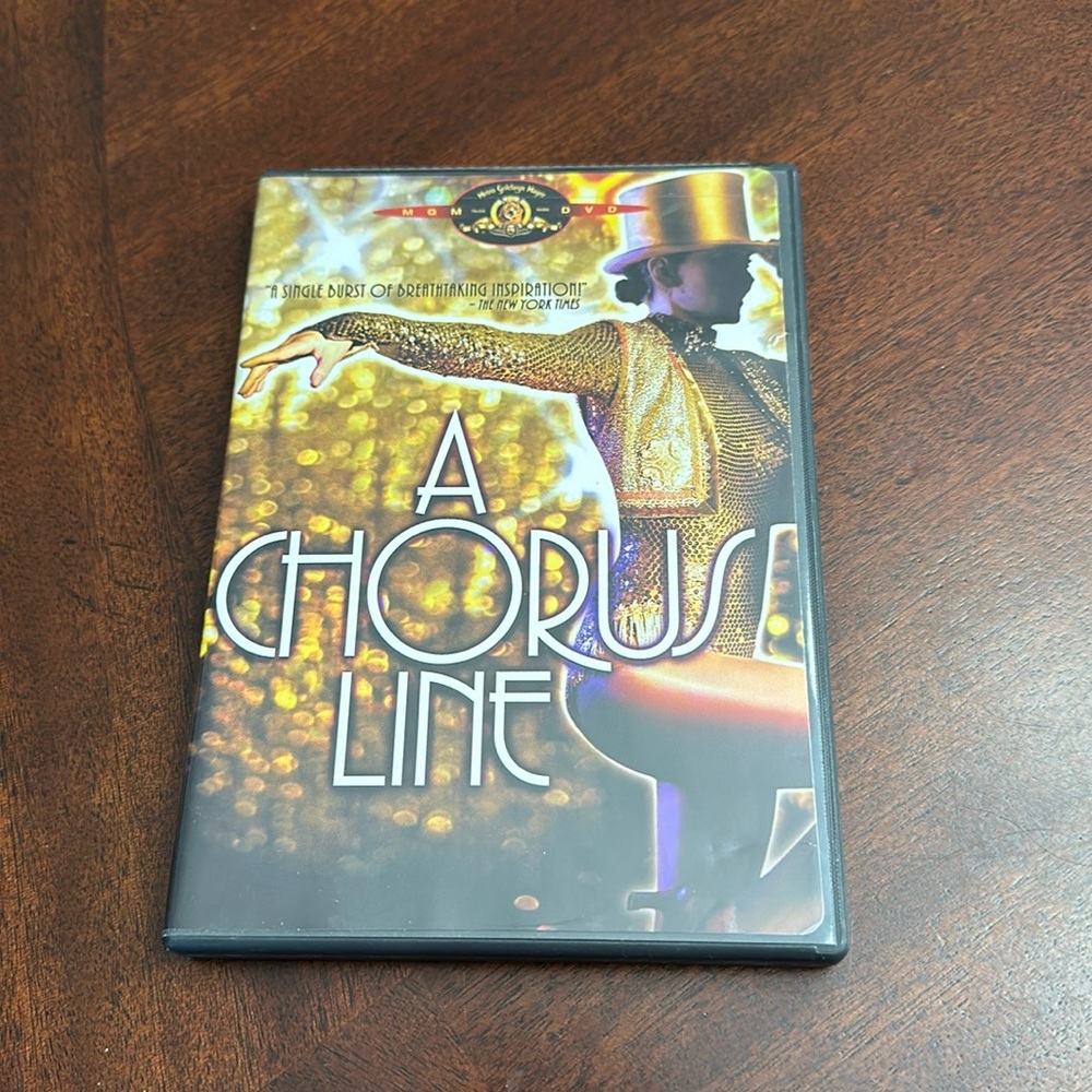 DVD A Chorus Line Michael Douglas Movie